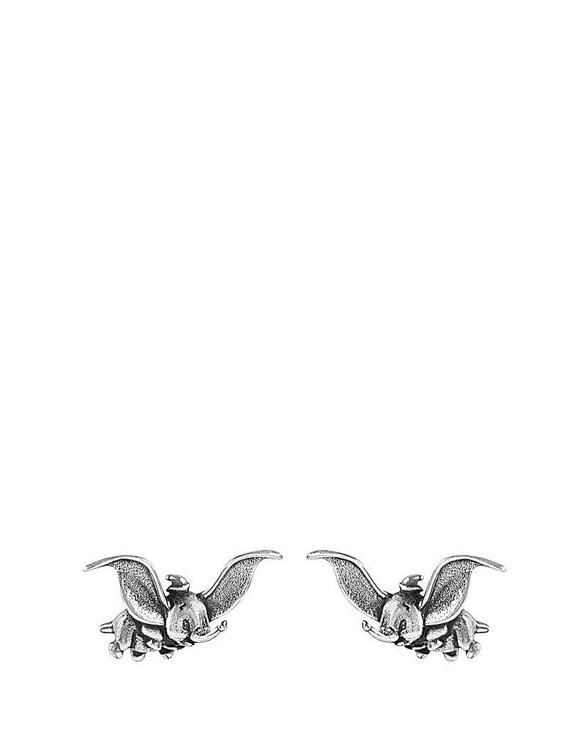 925 Sterling Silver Dumbo Stud Earrings