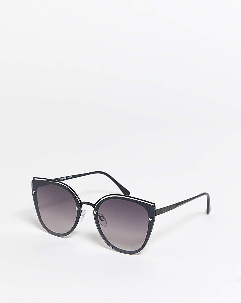 Image of UV Protection Black Rosie Sunglasses