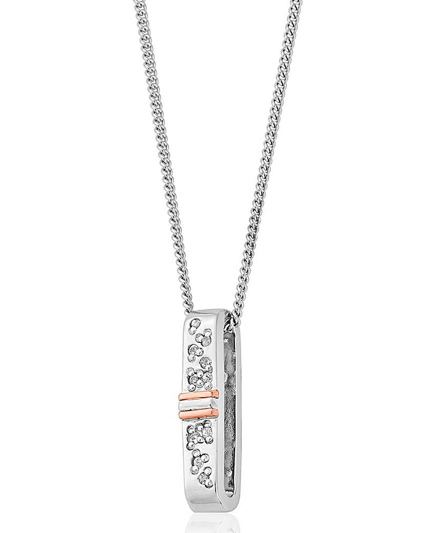 Image of Clogau Cariad Drop Pendant Necklace