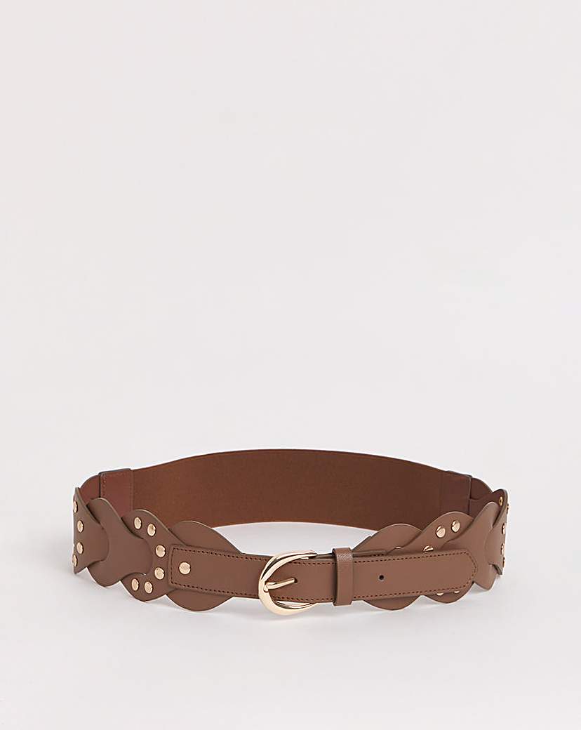 Plus Size Studded Belt | Simply Be