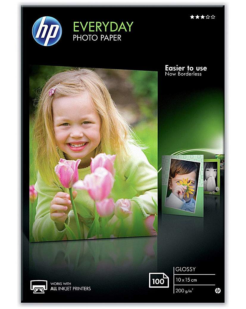HP Everyday 10x15cm Gloss Photo Paper