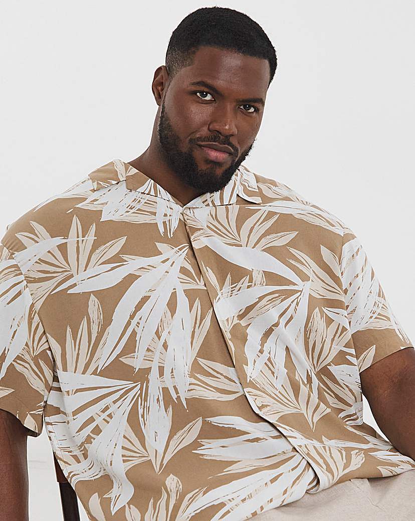Jack & Jones Jeff Print Resort Shirt