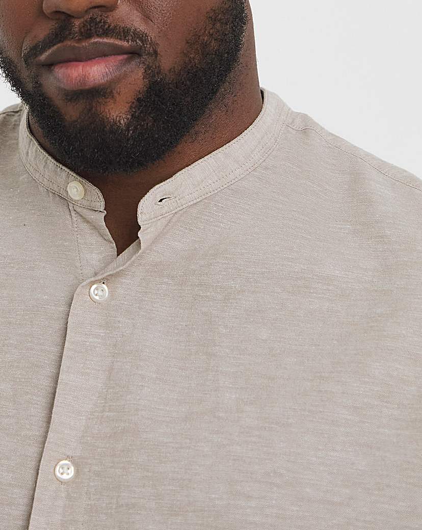 Jack & Jones Breeze Grandad Linen Shirt