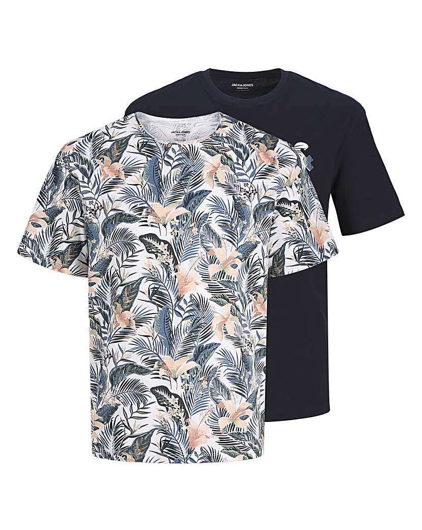 New In - Jack & Jones Bryan T-Shirt 2 Pack