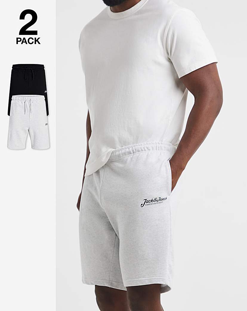 New In - Jack & Jones Beau Sweat Shorts 2 Pack