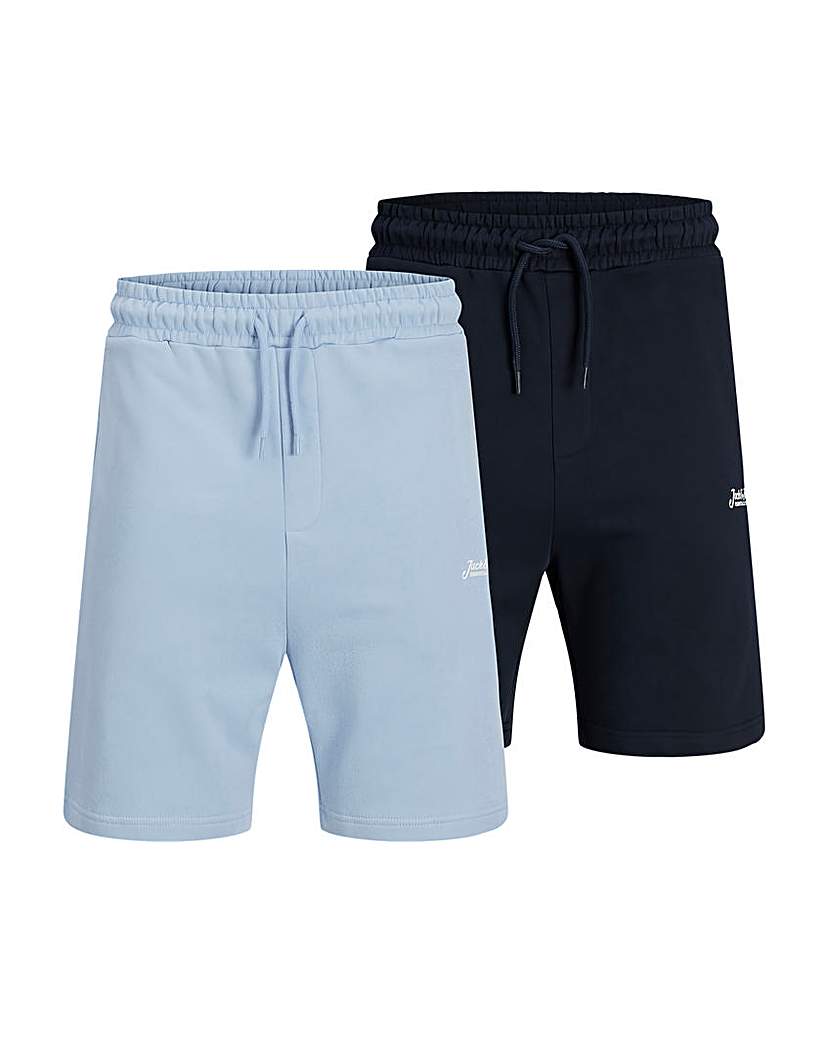 New In - Jack & Jones Beau Sweat Shorts 2 Pack