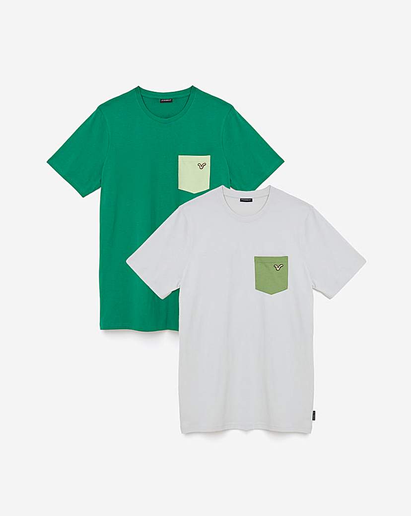 Voi Storm 2 Pack T-Shirts Long Length