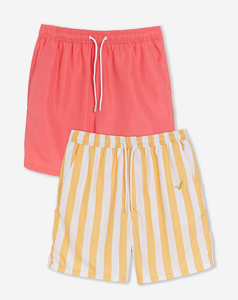 Voi Storm 2 Pack Swim Shorts