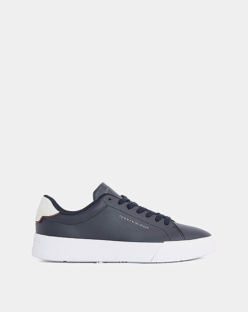 New In - Tommy Hilfiger Court Leather Trainer