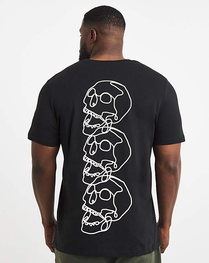 Jack & Jones Skull Back Graphic T-Shirt