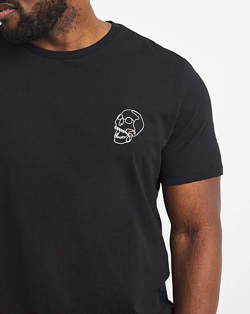 Jack & Jones Skull Back Graphic T-Shirt