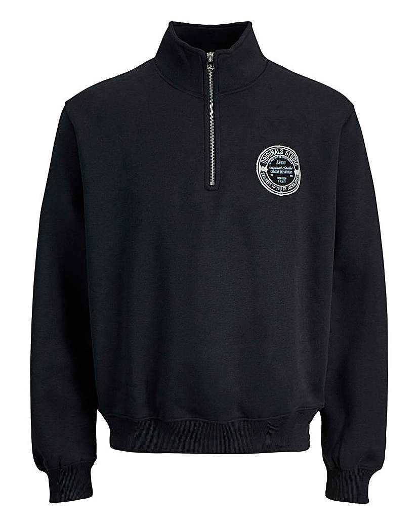 New In - Jack & Jones York 1/4 Zip Sweatshirt