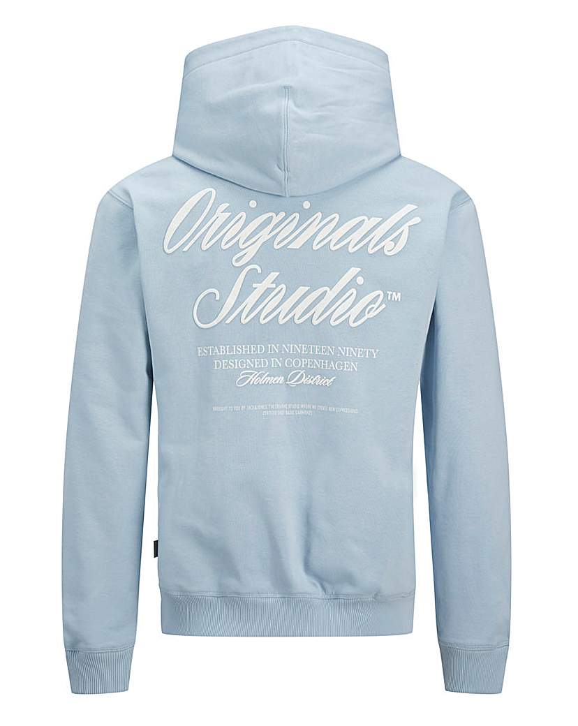 New In - Jack & Jones Norrebro Hoodie - Blue
