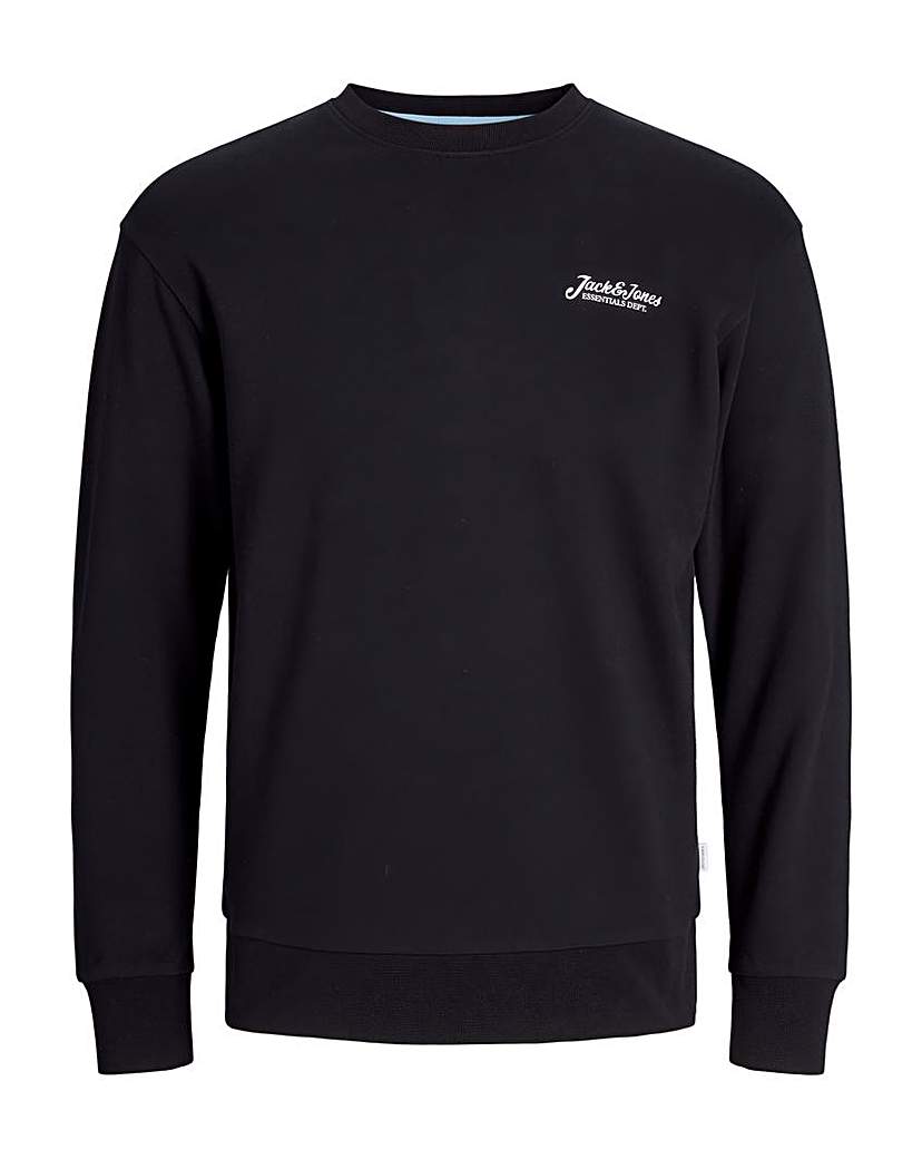 New In - Jack & Jones Beau Sweat - Black