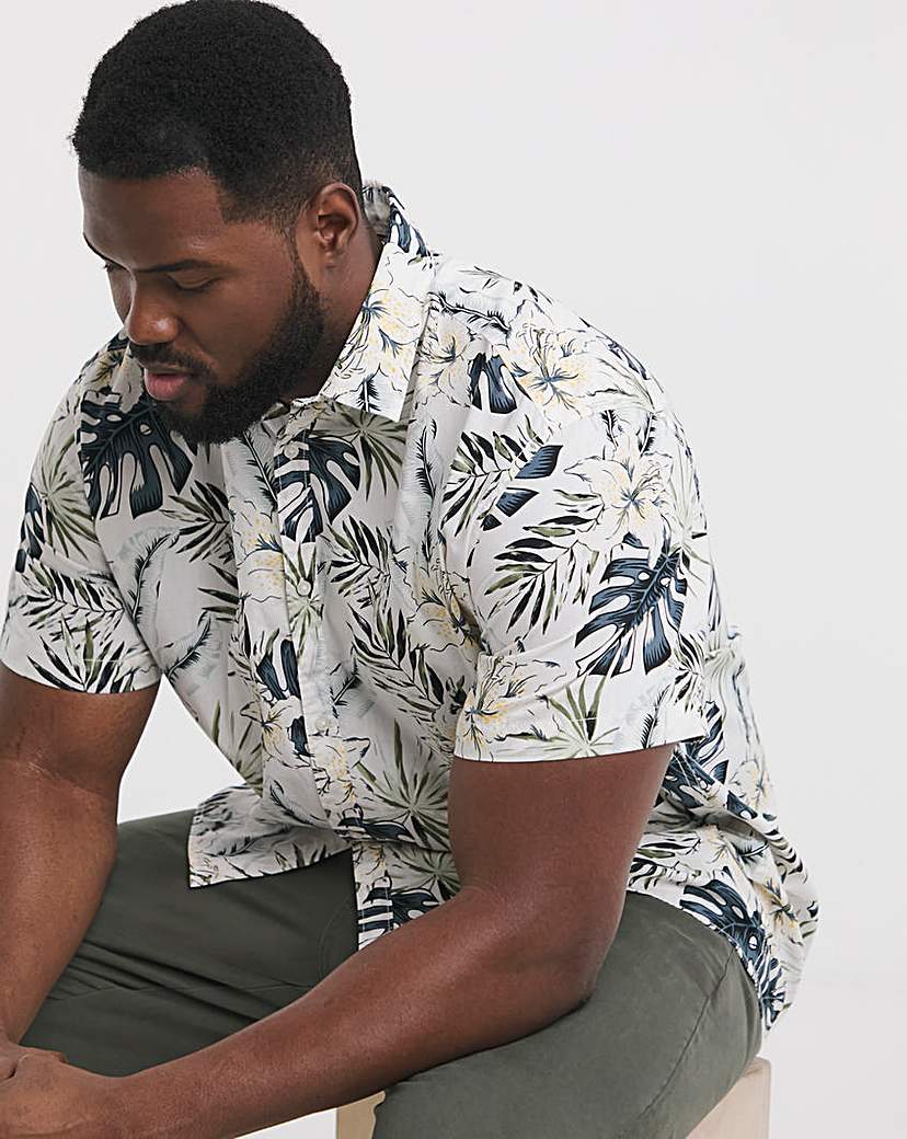 Jack & Jones Hawaii Print Shirt
