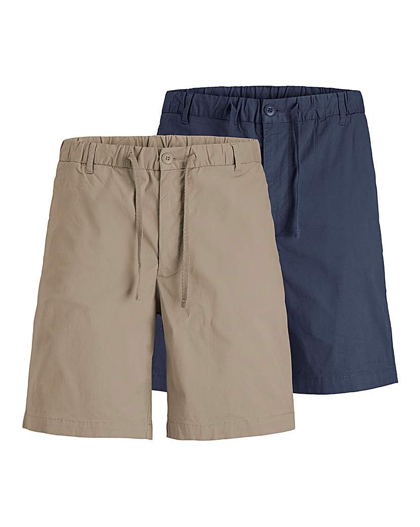 New In - Jack & Jones Jaiden 2 Pack Short - Multi