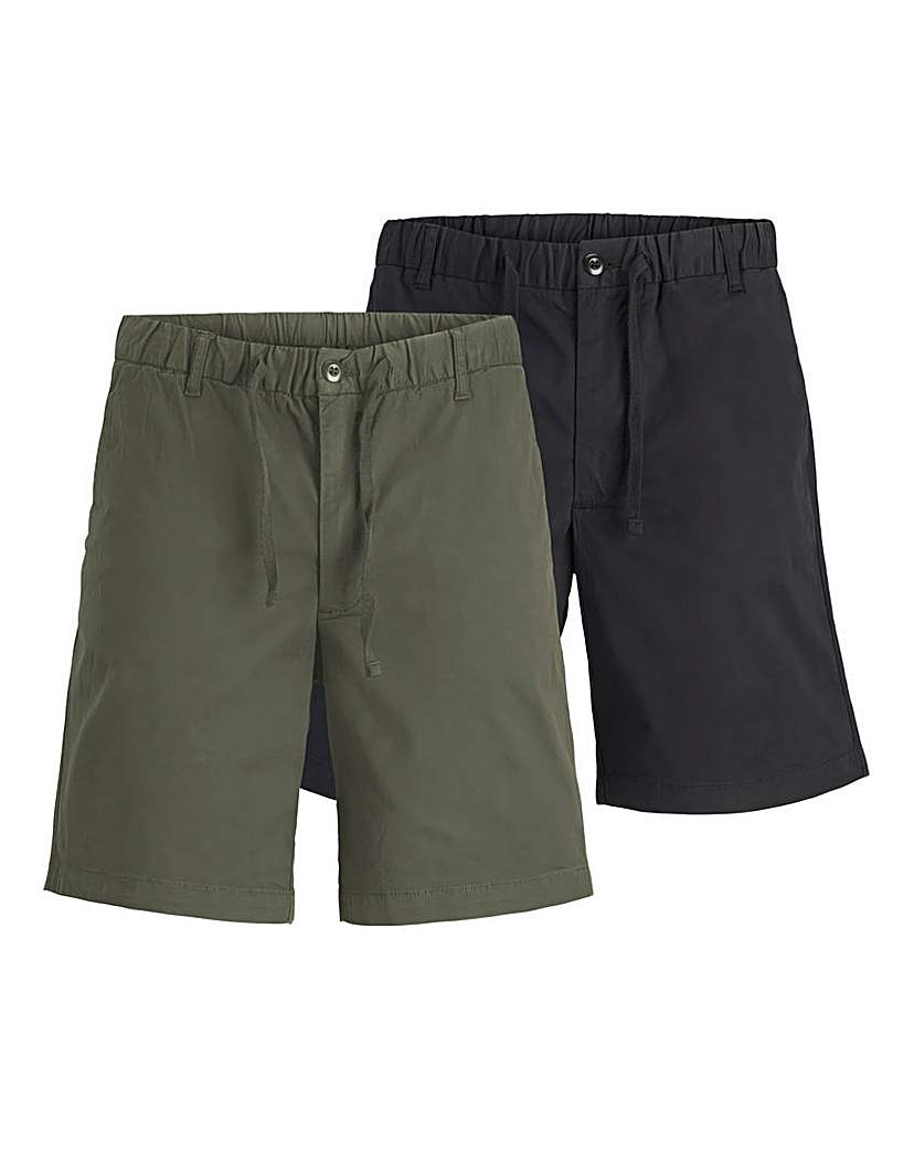 New In - Jack & Jones Jaiden 2 Pack Short - Multi