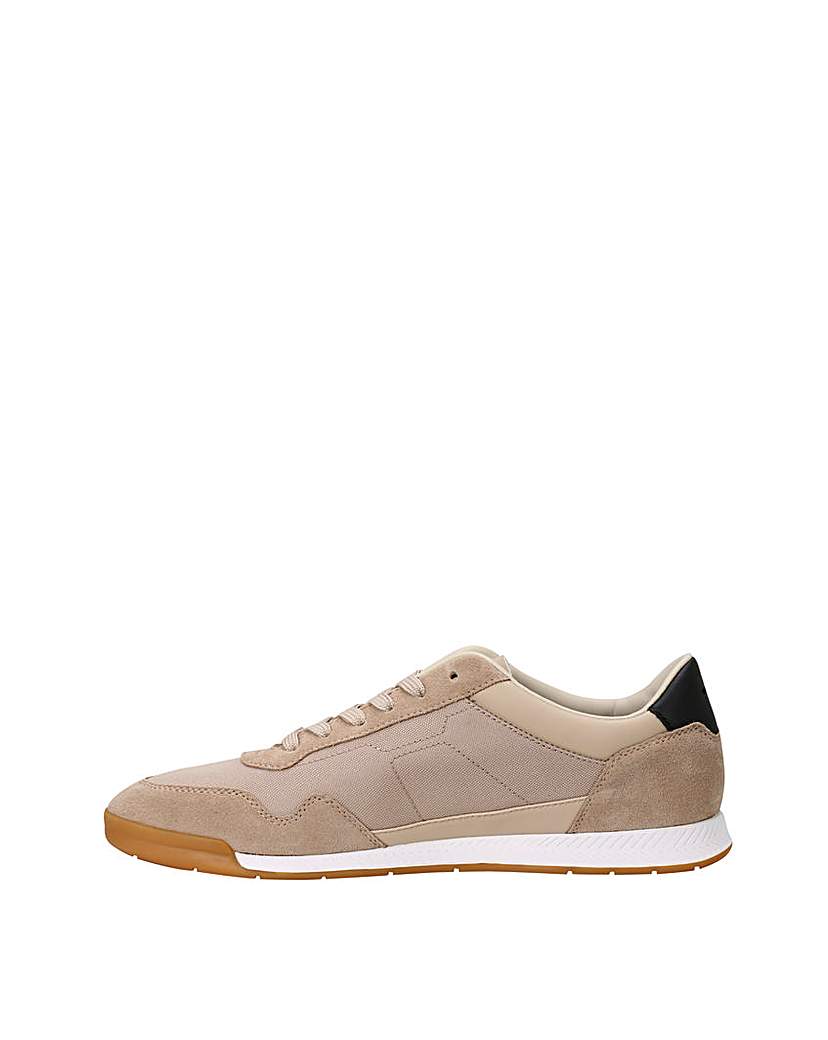 BOSS Titanium Suede Trainer