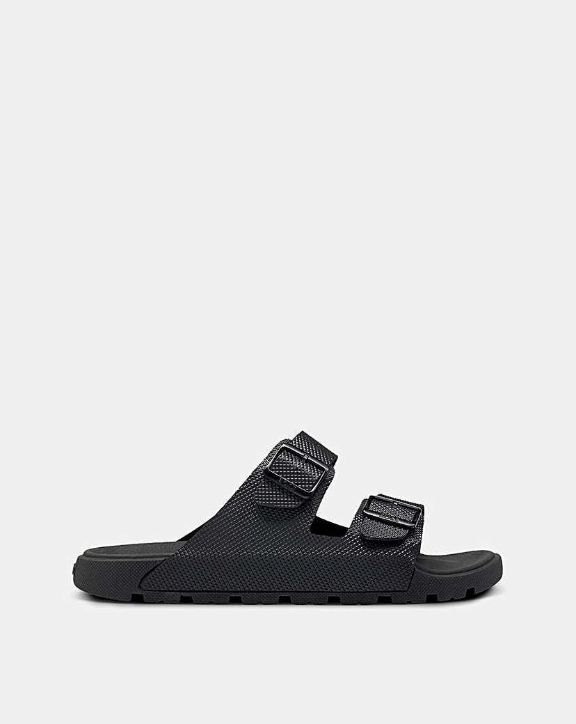 BOSS Surfley Two Strap Sandal - Black