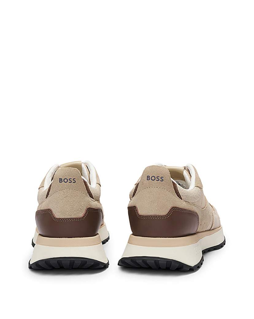 BOSS Jonah Suede Runner - Beige
