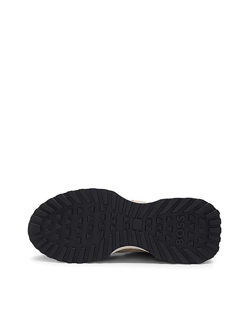 BOSS Jonah Suede Runner - Beige