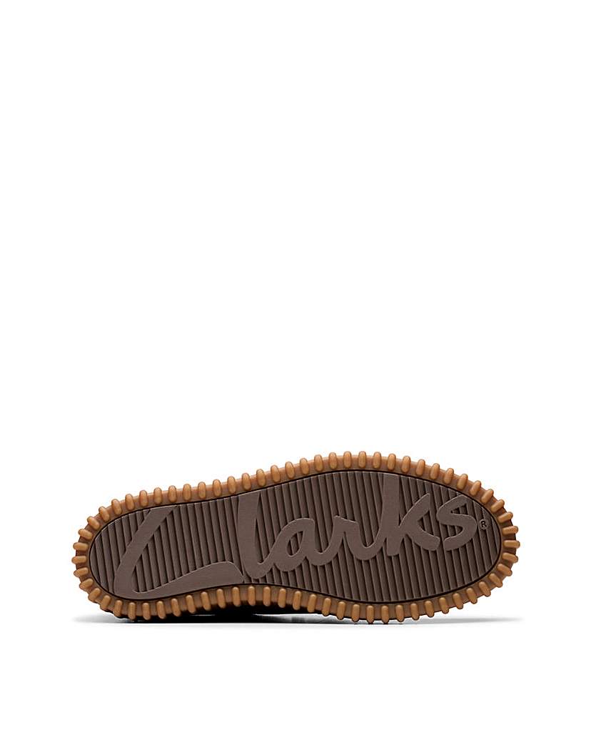 Clarks Torhill Lo Shoe - Brown Dark
