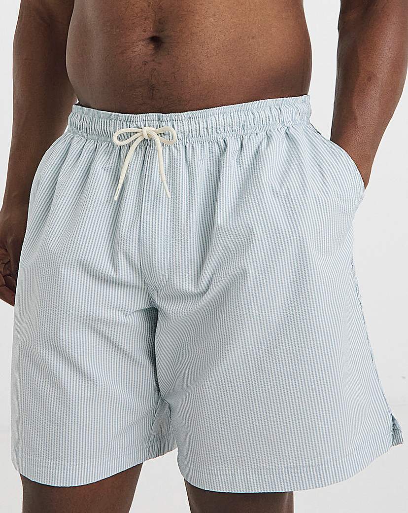 New In - Jack Jones Seersucker Stripe Shorts