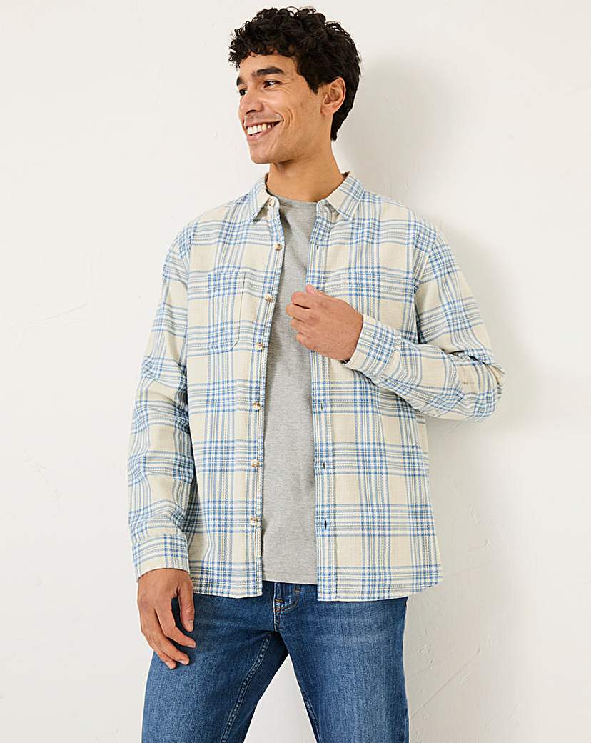 Fatface Hove Check Shirt - Vintage Blue