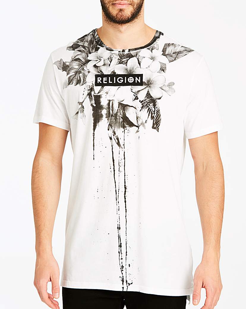 Image of Religion White Fine Art T-Shirt L