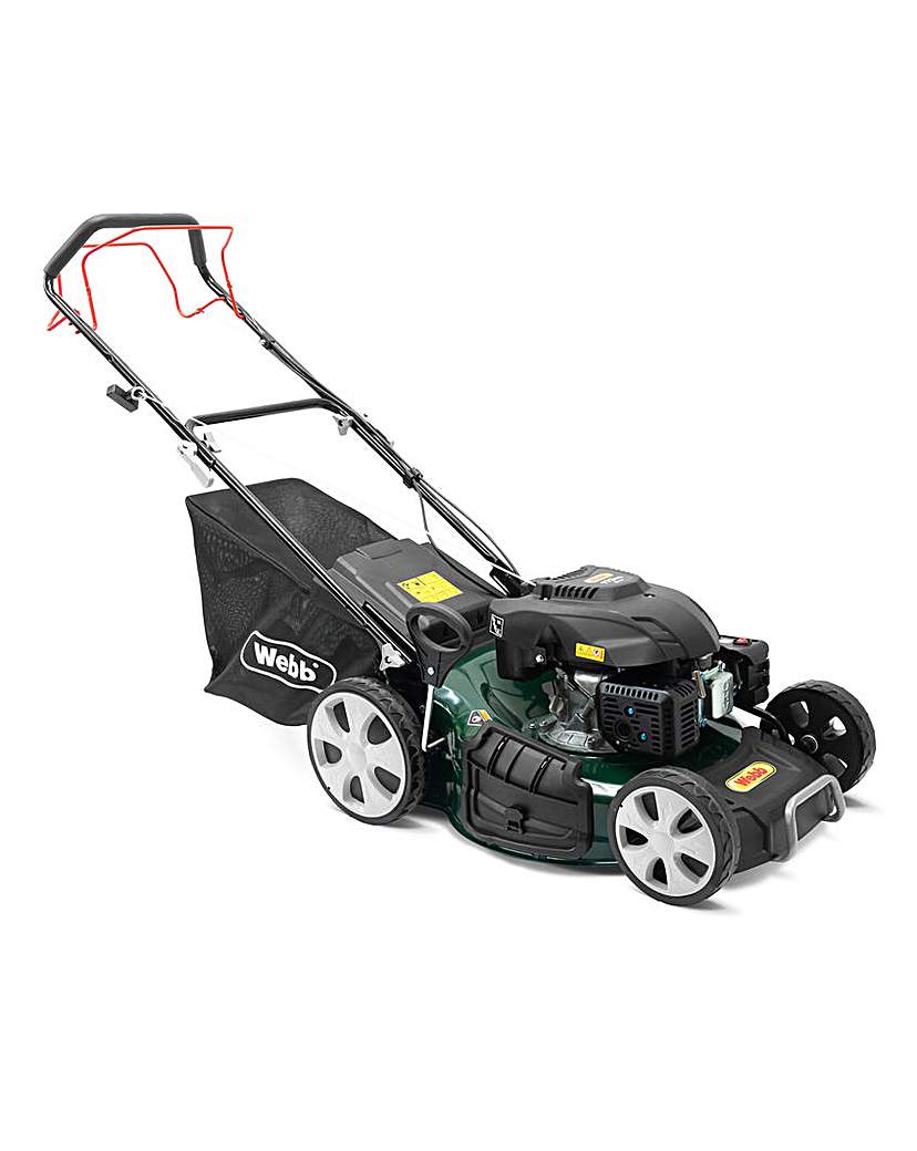 New In - Webb 51cm Self Propelled Petrol Mower