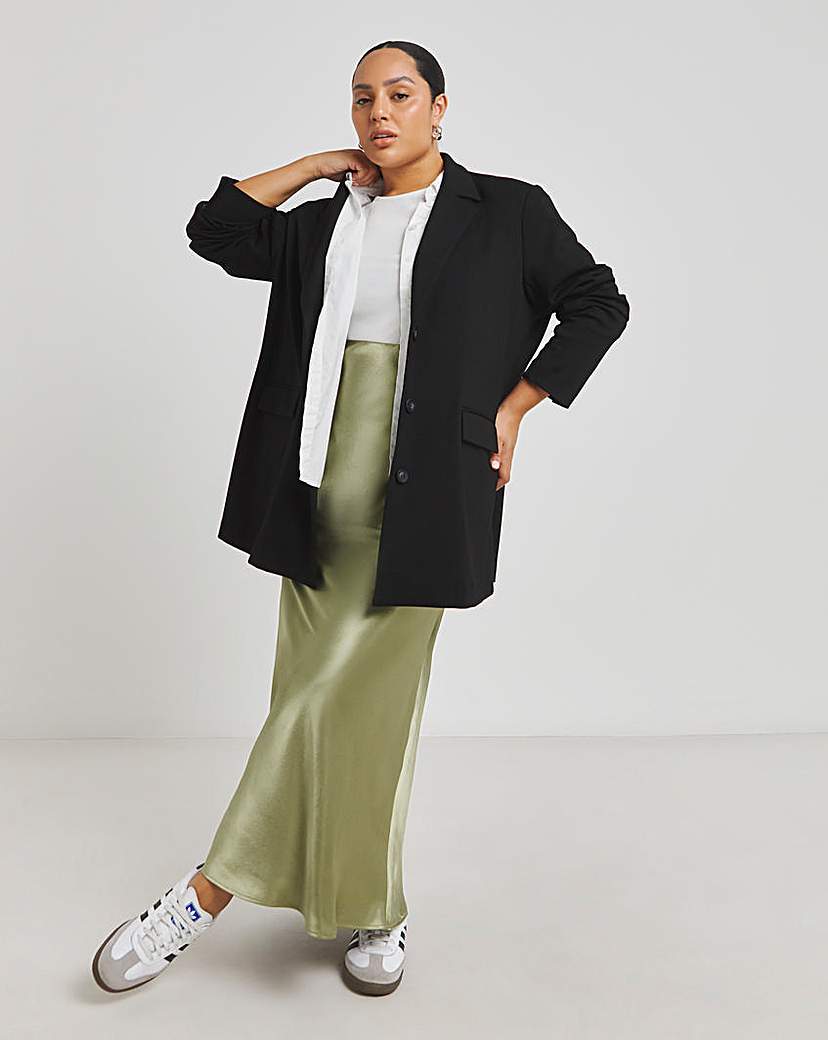 Black Premium Ponte Blazer