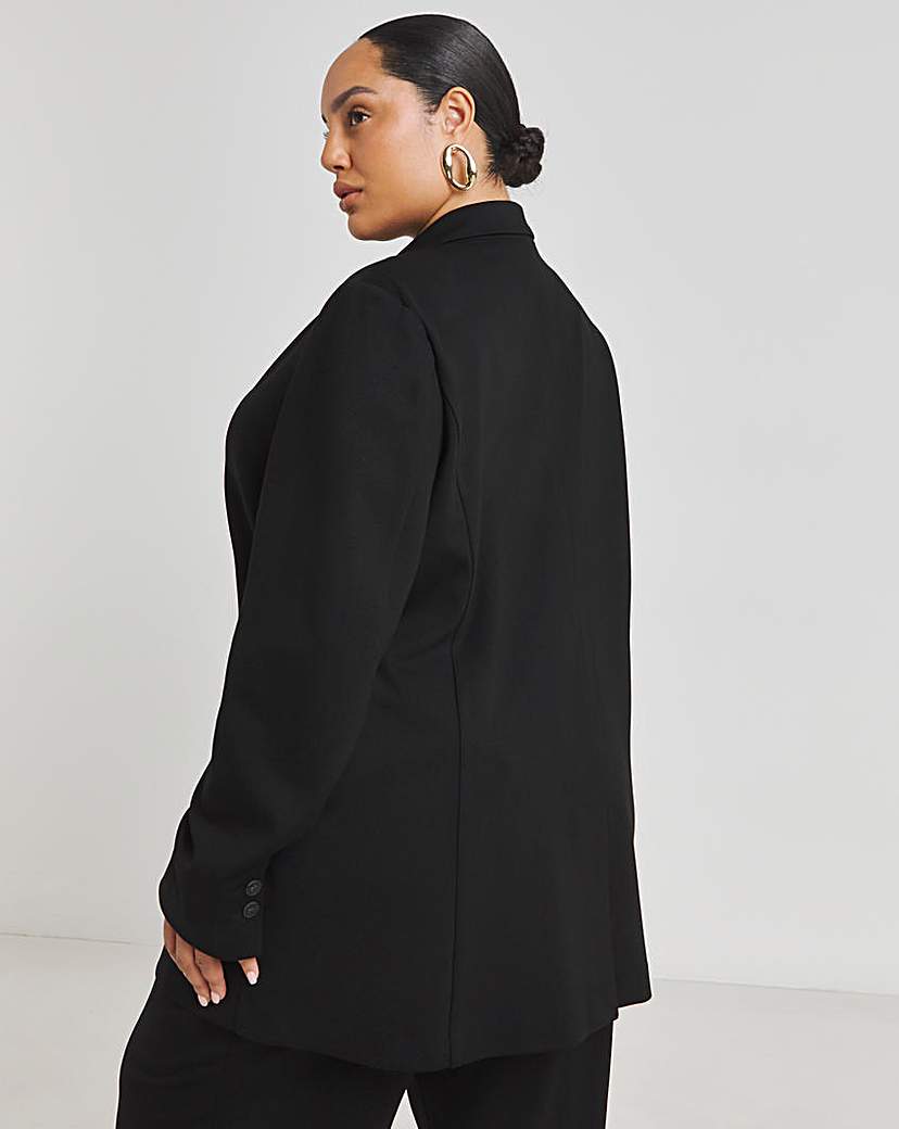 Black Premium Ponte Blazer