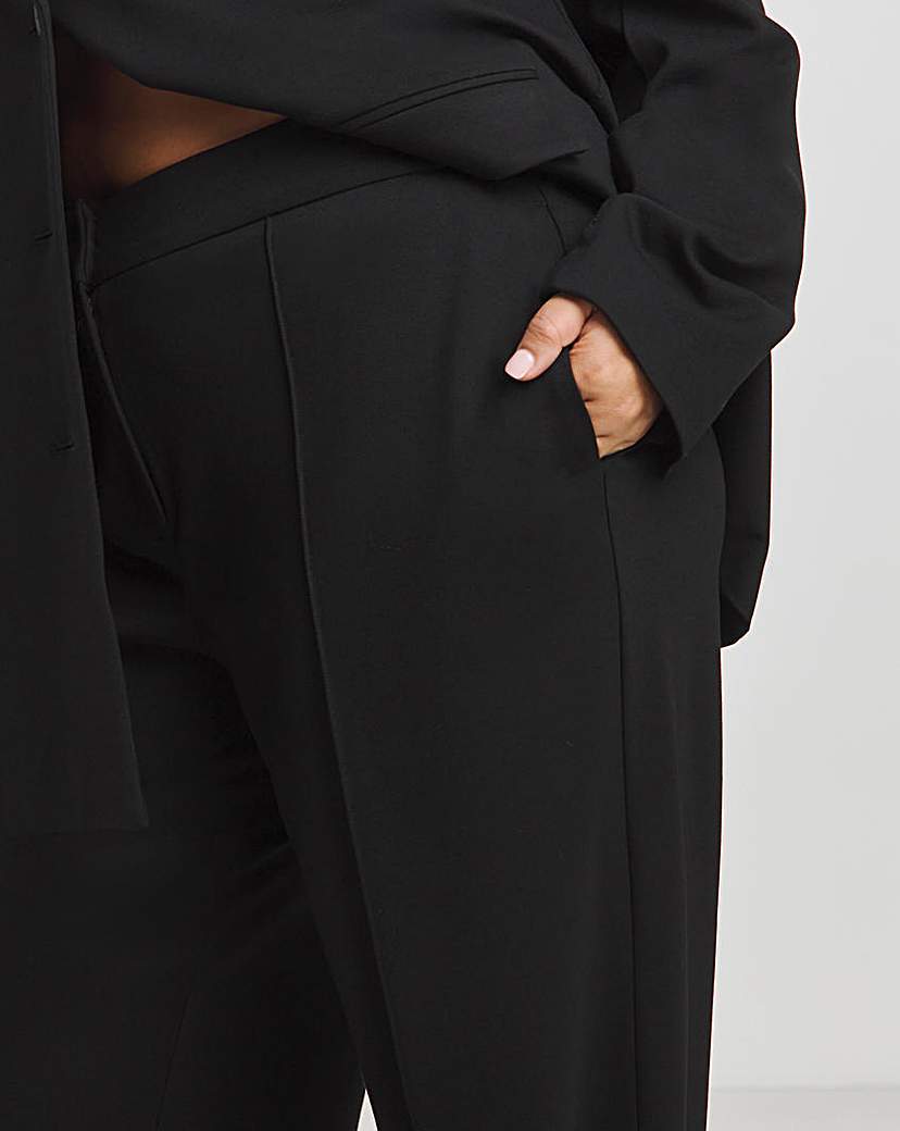 Black Premium Ponte Trousers