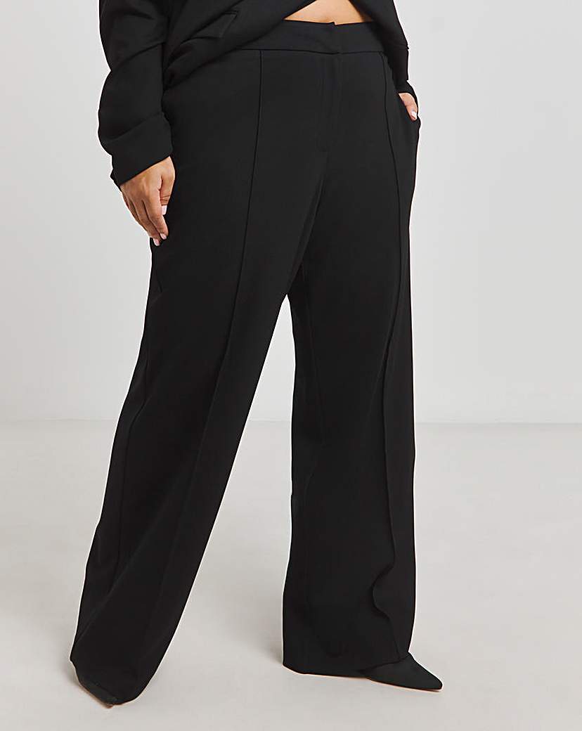 Black Premium Ponte Trousers