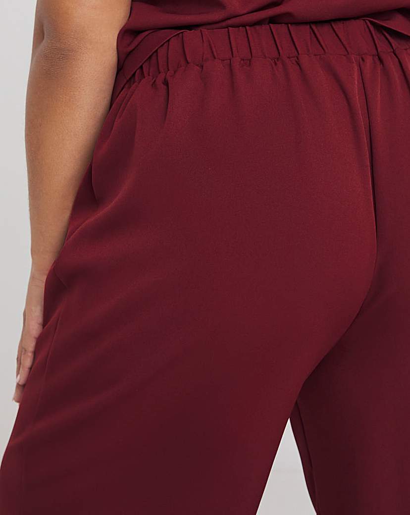 Tailored Wide Leg Trousers