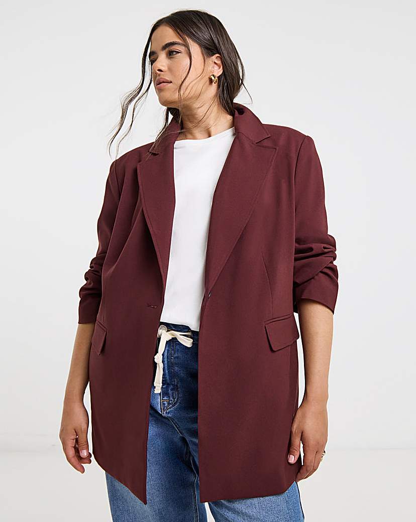 New In - Oversized Single Breasted Blazer