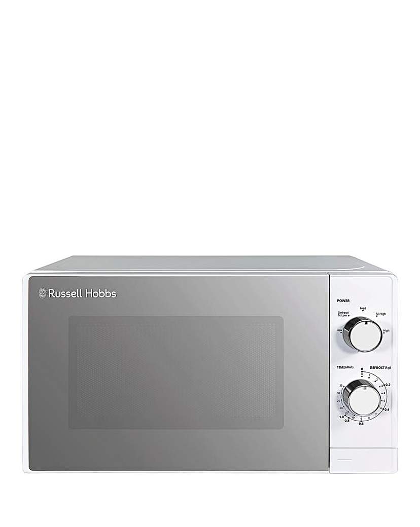 Russell Hobbs 20L White Manual Microwave