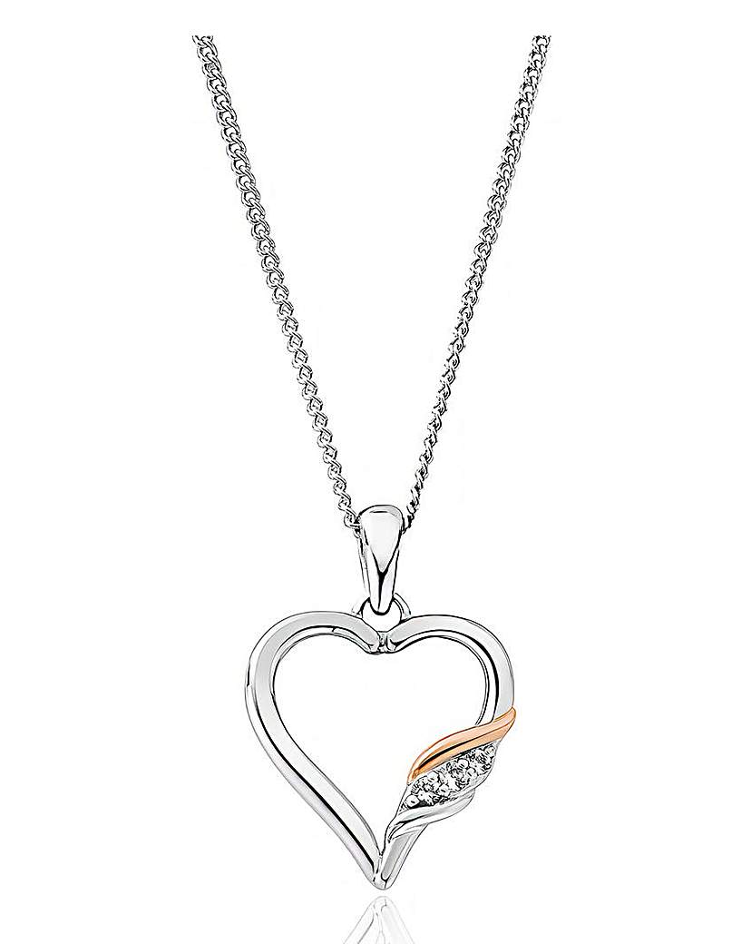 Clogau Past - Future Heart Pendant