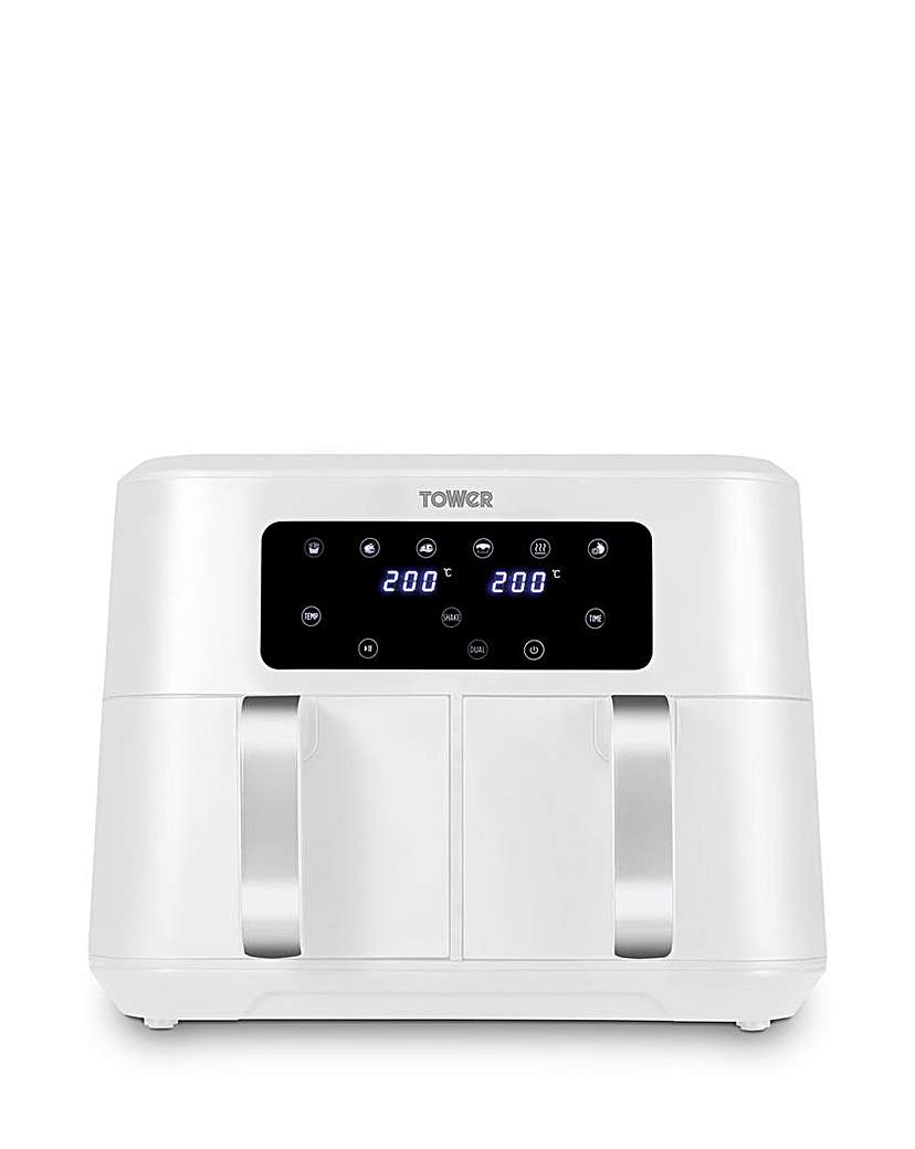 Tower Vortx White 8.5L Basket Air Fryer