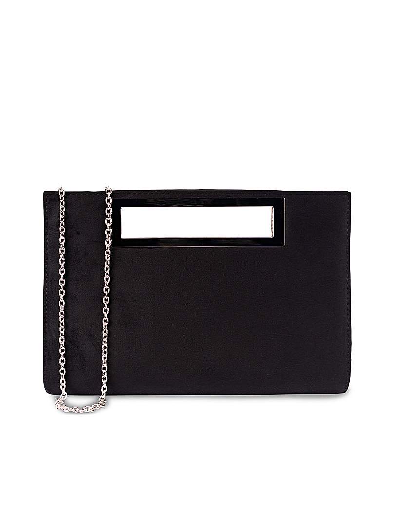 Paradox London Delma Clutch Bag - Black