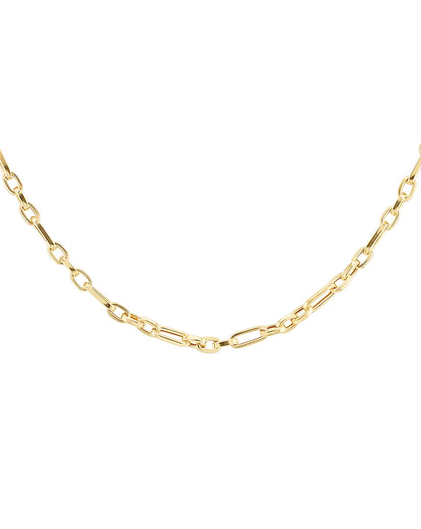 9CT Yellow Gold Fancy Figaro Chain