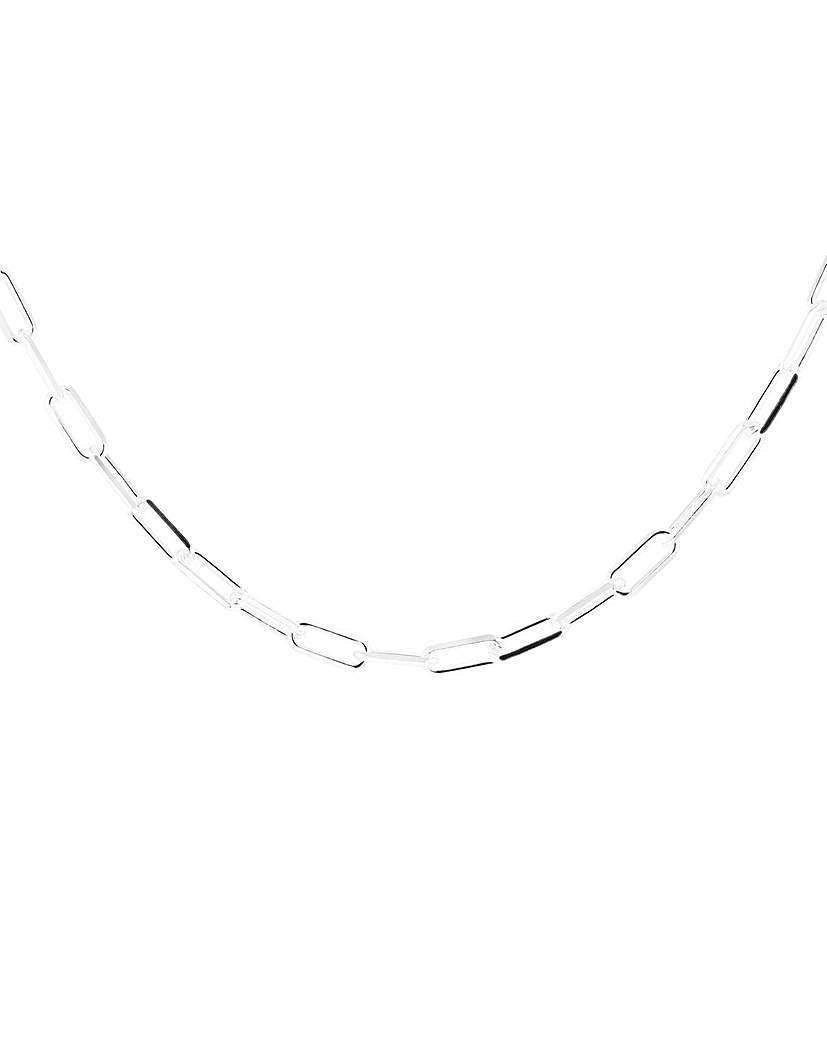 Sterling Silver Paper Chain T-Bar