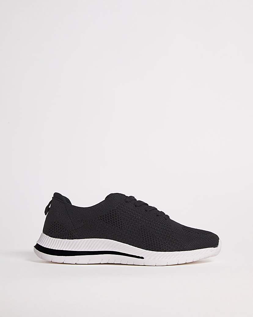 Cushion Walk Fly Knit Trainer EEE Fit