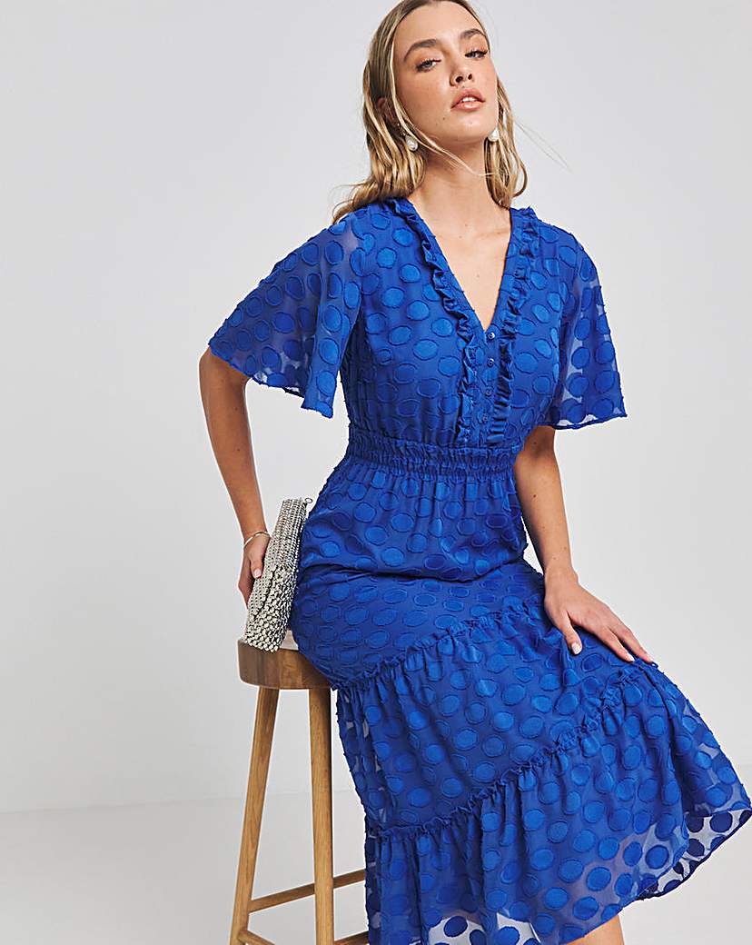 Joanna Hope Spot Midi Dress Simply Be