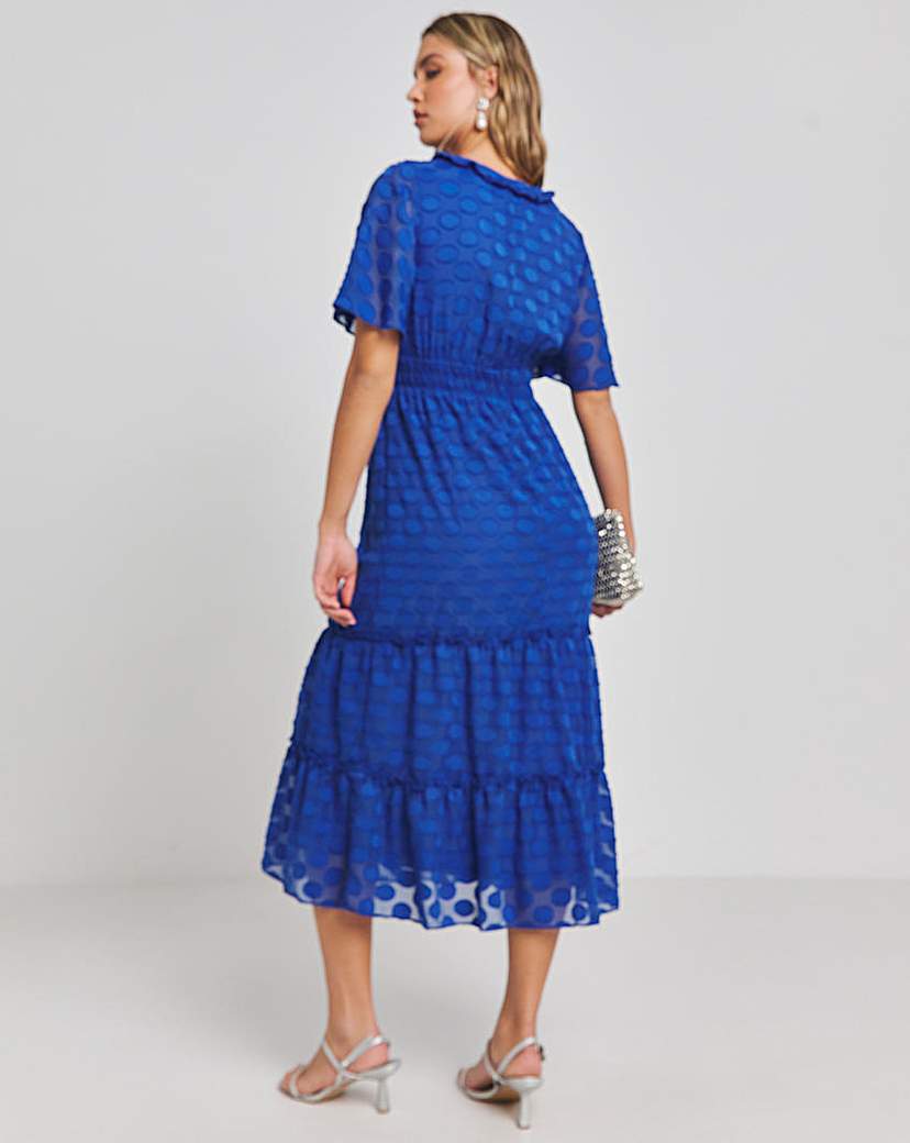 Joanna Hope Spot Midi Dress