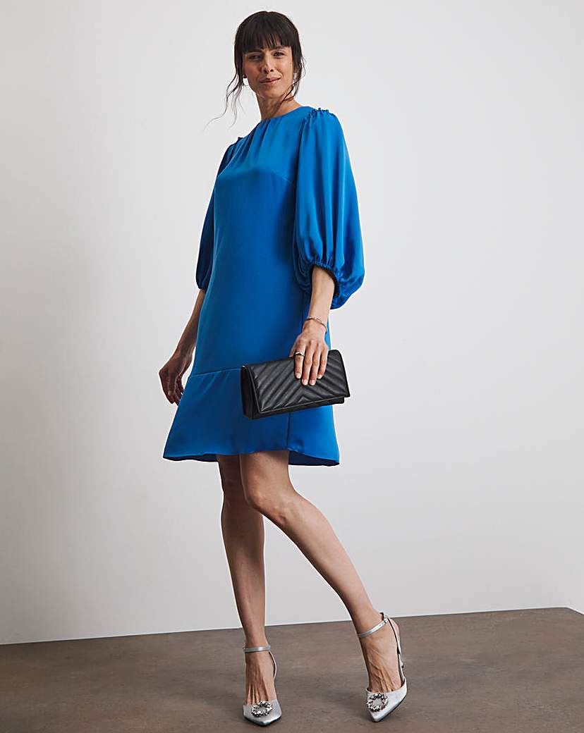 Joanna Hope Cobalt Shift Dress