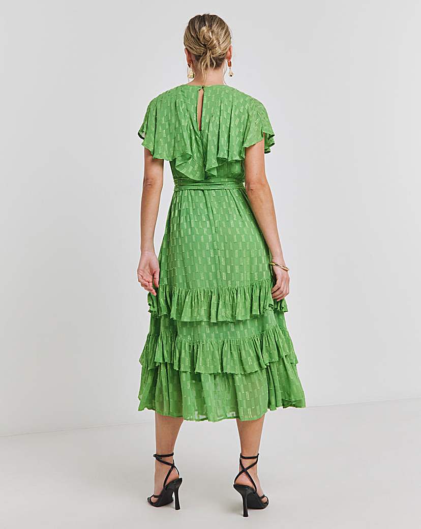 Joanna Hope Maxi Dobby Dress