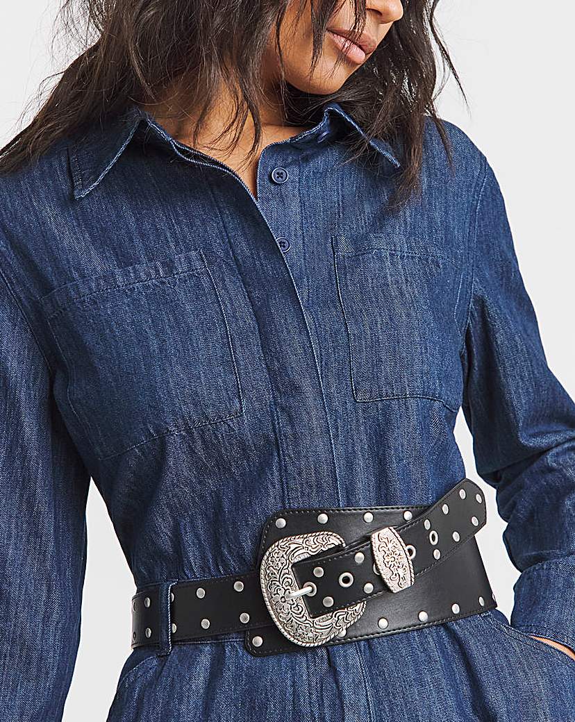 New In - Western Studded Hip Belt