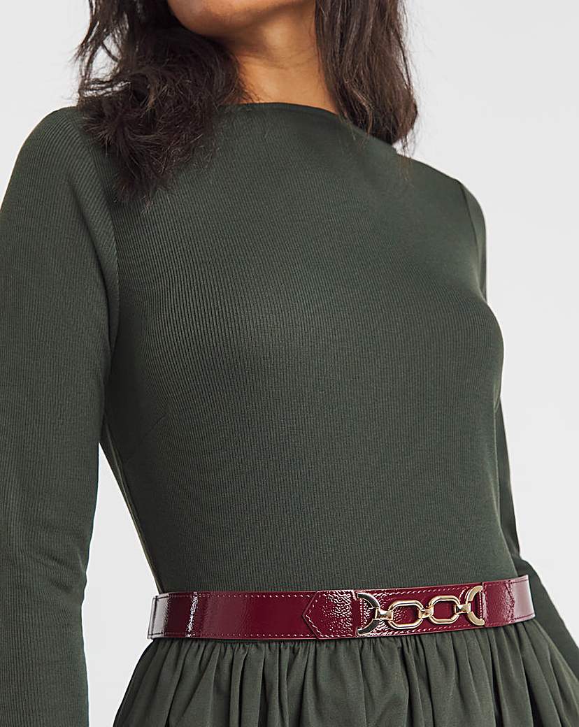 New In - Chain Detail Waist Belt