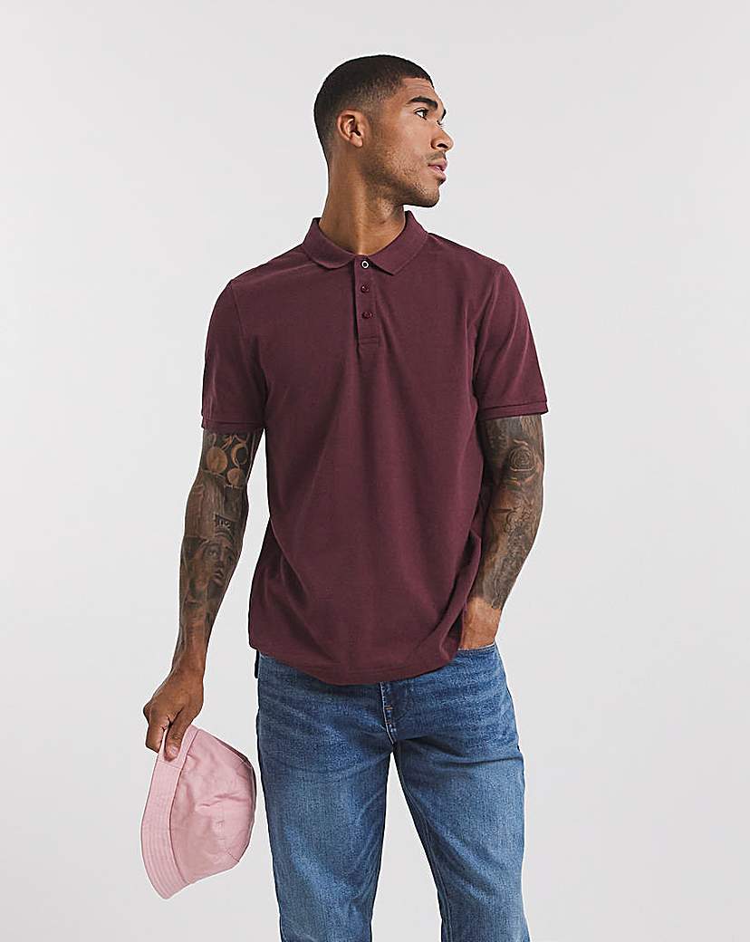 Pure Cotton Pique Polo